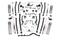 Rough Country - ROUGH COUNTRY 4 INCH LIFT KIT LONG ARM | JEEP WRANGLER JK 2WD/4WD | 4 DOOR - Image 1