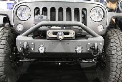 IRON CROSS - IRON CROSS Front Stubby Bumper for Jeep Wrangler JK 07-18 - NO BAR - GP-1000 - Image 2