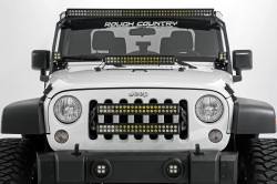 Rough Country - ROUGH COUNTRY JEEP 20-INCH LED GRILLE KIT (07-18 JK WRANGLER) - 70633 - Image 2