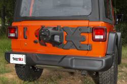 Rugged Ridge - Rugged Ridge SPARTACUS HD TIRE CARRIER, HINGE CASTING; for 18-19 Jeep Wrangler JL - 11546.56 - Image 4