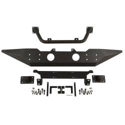 Rugged Ridge - Rugged Ridge SPARTAN BUMPER, FRONT, STANDARD ENDS, OVERRIDER; 07-18 WRANGLER JK - 11548.02 - Image 1