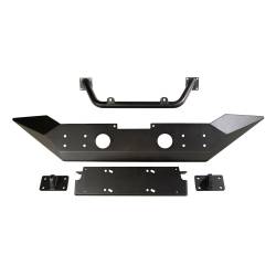 Rugged Ridge - Rugged Ridge SPARTAN FRONT BUMPER, HCE, W/OVERRIDER; 18-19 JL - 11548.41 - Image 1