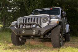 Rugged Ridge - Rugged Ridge SPARTAN FRONT BUMPER, HCE, W/OVERRIDER; 18-19 JL - 11548.41 - Image 3