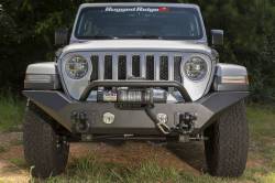 Rugged Ridge - Rugged Ridge SPARTAN FRONT BUMPER, HCE, W/OVERRIDER; 18-19 JL - 11548.41 - Image 4