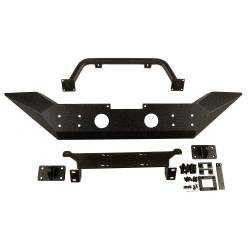 Rugged Ridge - Rugged Ridge SPARTAN BUMPER, FRONT, HIGH CLEARANCE ENDS, OVERRIDER; 07-18 JK - 11548.01 - Image 1