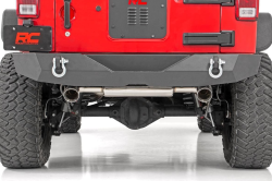 Rough Country - ROUGH COUNTRY JEEP DUAL OUTLET PERFORMANCE EXHAUST (07-18 JK WRANGLER) - - Image 6