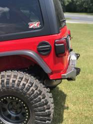 Motobilt - MOTOBILT JEEP JL REAR BUMPER CRUSHER WITH SPARE TIRE CUT OUT 2018 WRANGLER JL - MB1080 - Image 5