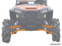 SUPERATV Polaris RZR XP Turbo High Clearance A Arms (With Uniball And Stud)