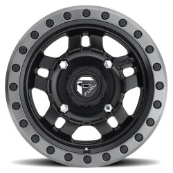 FUEL OFF-ROAD - Fuel Off-Road Anza D557 | 14x7 | 4x110 | Matte Black Anthracite Ring - D5571470A444 - Image 3