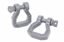 Winches & Recovery Gear - Recovery Gear - Rough Country - Rough Country FORGED D-RING SHACKLE SET *Select Color*