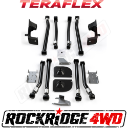 TERAFLEX JK/JKU Alpine Front Long Flexarm & 2” Rear Stretch Kit 