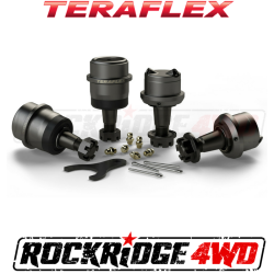 TERAFLEX TJ/LJ Dana 30 | Dana 44 Upper & Lower HD Ball Joints w/out Knurl - Set of 4