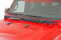 Lighting - Mounting - Rough Country - Rough Country JEEP 50-INCH LED COWL KIT (18-19 WRANGLER JL) - 70057, 70058 