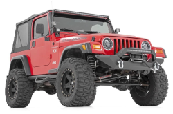 Rough Country - ROUGH COUNTRY FRONT BUMPER | ROCK CRAWLER | JEEP WRANGLER TJ 4WD (1997-2006) - Image 4