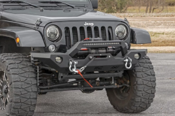 Rough Country - ROUGH COUNTRY FRONT BUMPER | SPORT | OE FOG | JEEP GLADIATOR JT/WRANGLER JK & JL - Image 1