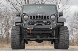Rough Country - ROUGH COUNTRY FRONT BUMPER | SPORT | OE FOG | JEEP GLADIATOR JT/WRANGLER JK & JL - Image 4