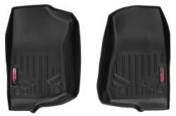 ROUGH COUNTRY FLOOR MATS FR & RR | 2 DOOR | JEEP GLADIATOR JT (20-22)/WRANGLER JL (18-22)