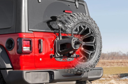 Rough Country - ROUGH COUNTRY TIRE CARRIER RELOCATION PLATE | JEEP WRANGLER JL (18-22) - Image 4