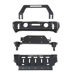 Smittybilt - Smittybilt Stryker Front Bumper fits Jeep Wrangler JK & JL 07-Present - 76730 - Image 2