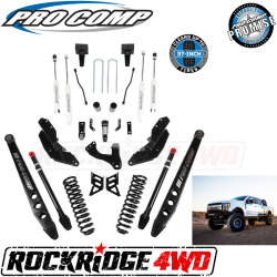 Pro Comp Stage III 4-Link 4" Suspension Kit with ES9000 Shocks for 17-19 Ford Superduty F250 / F350 - K4212B