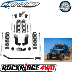 PRO COMP - Pro Comp 3.5 Inch Stage II Lift Kit with Twin Tube Shocks for 07-18 Jeep Wrangler JK 4 Door - K3108B - Image 1