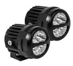 PRO COMP - Pro Comp 3" Round Spot LED Lights PAIR - 76412P - Image 3