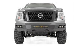 Rough Country - ROUGH COUNTRY FRONT BUMPER | NISSAN TITAN XD 2WD/4WD (2016-2021) - Image 2