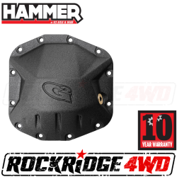 G2 HAMMER DIFFERENTIAL COVER for JEEP ® JL | JT GLADIATOR — M220 REAR - DANA 44 ADVANTEK REAR AXLES - 40-2152G