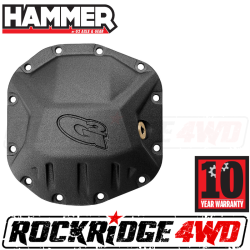 G2 HAMMER DIFFERENTIAL COVER for JEEP ® JL | JT GLADIATOR — M200 REAR - DANA 35 ADVANTEK REAR AXLES - 40-2149G