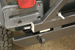 Rock Hard 4x4 - ROCK HARD 4X4™ PATRIOT SERIES REAR BUMPER WITH TIRE CARRIER FOR JEEP WRANGLER TJ, LJ, YJ AND CJ 1976 - 2006 - Image 3