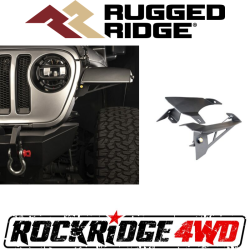 Rugged Ridge - Rugged Ridge CHOP BRACKETS, FRONT FENDER for 18-19 Jeep Wrangler JL *Select Model* - 11640.91, 11640.92 - Image 1