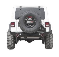 Poison Spyder - Poison Spyder Frame Mounted Tire Carrier with Camera Mount (Black) for 18+ Jeep Wrangler JL - Image 2