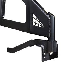 Poison Spyder - Poison Spyder Frame Mounted Tire Carrier with Camera Mount (Black) for 18+ Jeep Wrangler JL - Image 6