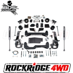 BDS SUSPENSION 4" Lift System for  2019 Dodge RAM 1500 Rebel w/ Air Ride