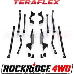 TeraFlex JK: Alpine IR Long Control Arm & Bracket Kit – 8-Arm (3-6” Lift)