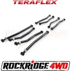 TeraFlex JL: Alpine IR Long Control Arm Kit – 8-Arm Adjustable (3-6” Lift) – Arms Only