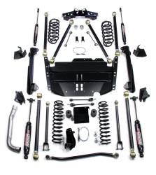 TeraFlex TJ 5” Pro LCG Long Flexarm Suspension System w/ 9550 Shocks