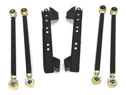 TeraFlex TJ: LCG Long Control Arm & Bracket Kit - Lower Adjustable (3-5” Lift)