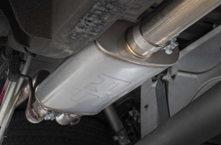 Rough Country - Rough Country DUAL CAT-BACK EXHAUST SYSTEM W/ BLACK TIPS (14-18 GM 1500 | 5.3L) - Image 5