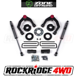 Zone Offroad 3.5" Adventure Series Lift System 2019+ Chevy/GMC Silverado/Sierra 1500 *Select Shocks*