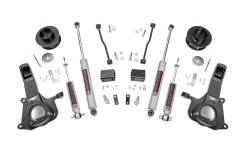 2009-12 Dodge 1/2 Ton Pickup - Rough Country - Rough Country - Rough Country 4IN DODGE SUSPENSION LIFT KIT (09-18 RAM 1500 2WD) - 30730