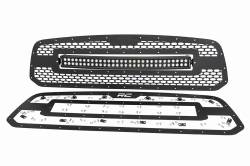 Rough Country - ROUGH COUNTRY DODGE MESH GRILLE W/30IN DUAL ROW BLACK SERIES LED (13-18 RAM 1500) - Image 3