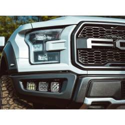 RIGID INDUSTRIES - Rigid Industries 2017-2020 Ford Raptor Complete Triple Fog Light Bucket Kit 41610 - Image 2