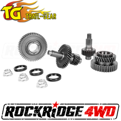 Trail-Gear Transfer Case Gear Set for Suzuki Jimny Electric Pushbutton with Auto Transmissions (15%High/104%Low)