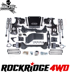 BDS 6.5" High Clearance Lift Kit for 2020-2024 Chevy / GMC 1 Ton / 3/4 Ton Pickup 4WD