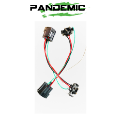 Pandemic 2007-18 Jeep Wrangler JK Taillight Conversion Plug-n-Play Adapter Harness | SOLD INDIVIDUALLY