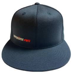 ROCKRIDGE 4WD HAT - Embroidered | Black | Flex Fit | *Select Size*