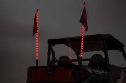 Rough Country - ROUGH COUNTRY MULTI-FUNCTION UTV LED WHIP LIGHTS W/ REMOTE CONTROL - Image 1