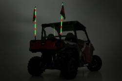 Rough Country - ROUGH COUNTRY MULTI-FUNCTION UTV LED WHIP LIGHTS W/ REMOTE CONTROL - Image 3