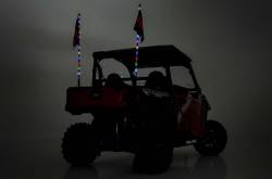 Rough Country - ROUGH COUNTRY MULTI-FUNCTION UTV LED WHIP LIGHTS W/ REMOTE CONTROL - Image 9